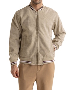 Mens Casual Varsity Bomber Jacket Sweatpants <b>Tracksuit</b> Set Premium Fleece Eco-Friendly Winter Athletic Streetwear Stand Front - Product Image 1