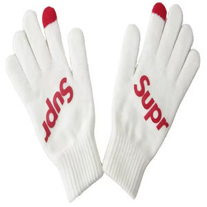Gants intelligents en tricot acrylique jacquard à 3 doigts personnalisés pour un usage quotidien Sports d'hiver Fêtes en plein air décontractées pour les enfants - Product Image 1
