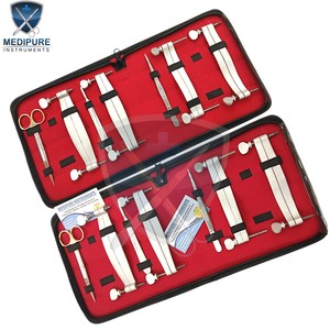Ensemble chirurgical professionnel de qualité supérieure pour la coupe des oreilles des chiens, en acier inoxydable, pour le façonnage des oreilles de chien - Product Image 3