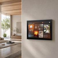 Panel Táctil Inteligente de 10.1'' para Montaje en Pared, 1280*800, Octa Core G80 MT8786, 4+64GB, LTE, POE, RS485, Tablet Android