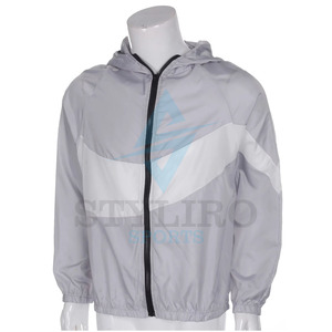 STYLIRO SPORTS Men's Winter Windbreaker <b>Jacket</b> Hooded Zipper Closure <b>Waterproof</b> Quick Dry Breathable Eco-Friendly Front - Product Image 4