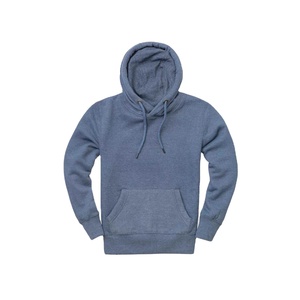 Sweat-shirt à capuche en molleton de coton pour homme en gros, sweat-shirt à capuche personnalisé, vêtements décontractés unisexes - Product Image 6