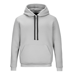 Fleece Hoodie Regular Fit 370grams Heavyweight 100% Cotton French <b>Terry</b> Solid Pocket Custom Logo Zip Pullover Men's Winter <b>Bulk</b> - Product Image 5