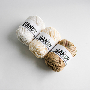 Fil synthétique YARNA Sandy (50g) 100% polypropylène, résistant aux intempéries, marque coréenne, pour l'extérieur en été, frais et confortable, idéal pour l'artisanat et le bricolage raffiné. - Product Image 2