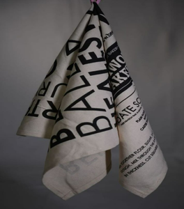 Serviette de cuisine carrée en coton 100% imprimé floral jetable, conçue sur mesure, écologique, séchage rapide, hypoallergénique, durable - Product Image 5