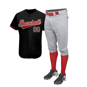 Uniforme de baseball pour femmes, 100% polyester, tissu respirant confortable, uniforme de softball pour femmes, dernier style - Product Image 1