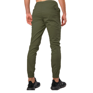 Vêtements de sport de style urbain pour hommes Pantalons de survêtement en toile décontractés avec cordon de serrage à la taille moyenne Pantalon cargo pleine longueur pour Streetwear - Product Image 6