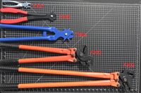 Alicates de reparación de cadena de neumáticos de mango corto 7502S 18 "para todos los camiones y tractores