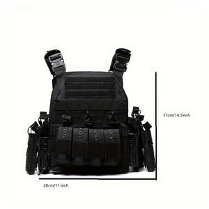 เสื้อกั๊กยุทธวิธีคุณภาพสูงกระเป๋าเสื้อกั๊กยุทธวิธีฉลากส่วนตัวสไตล์ไม่เหมือนใคร - Product Image 6