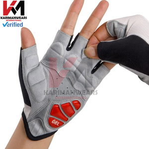 Youth Bicycle Gloves <b>Kids</b> Cartoon Half Finger Cycling Gloves With Gel Pad Children <b>Bike</b> Sports BY KARIMAN MANUFACTURING - Product Image 3