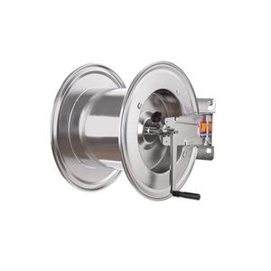 Meclube Enrouleur de tuyau manuel FMX-560 en acier inoxydable 304 Design fixe pour tuyaux d'arrosage et bobines d'eau 150 ° c 1/2 ''sans tuyau - Product Image 1
