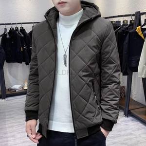 Online Best Selling High Quality Eco-Friendly <b>Canvas</b> Slim Fit Parka <b>Jacket</b> for <b>Men</b> Casual Outdoor Use Solid Color High Street - Product Image 4
