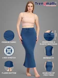 ชุดกระชับสัดส่วนสำหรับผู้หญิงชุดกระชับสัดส่วนผ้าสแปนเด็กซ์สีน้ำเงินระบายอากาศได้ดี - Product Image 2