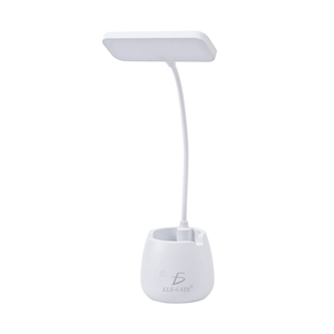 Lampada da Scrivania Pieghevole in Plastica Pratica e Conveniente con Portapenne Integrato per Illuminazione e Organizzazione - Product Image 1
