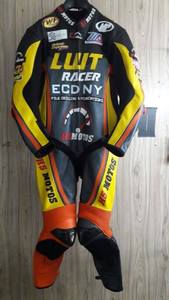 Combinaison de course en cuir pour moto, combinaison de moto en cuir épais, fabriquée au Pakistan, vêtements de moto, combinaison de course - Product Image 5