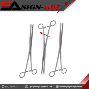 คีมล็อกผ่าตัดแบบแมนนวลทำจากสเตนเลสได้รับการรับรองจาก Sign-Age - Product Image 5