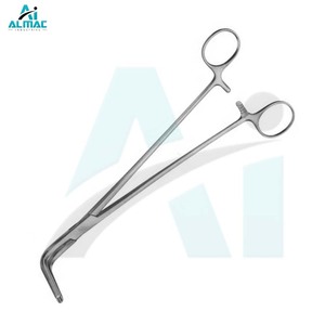 Pinzas de Parametrio Wertheim de Acero de Alta Calidad ALMAC para Cirugía Ginecológica con Agarre Fuerte y Manejo Preciso de Tejidos - Product Image 3