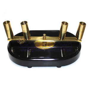 เสาธงไม้สีดำสั่งทำได้สำหรับการเกษตร - Product Image 1