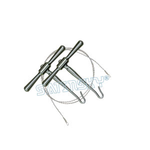 Ensemble de scies GIGLI orthopédiques Satinsky de haute qualité, manuel, deux poignées et un fil, professionnel, avec garantie de 3 ans - Product Image 1