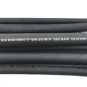 Tubo Idraulico SAE100 1SN 2SN 4SP 4SH ad Alta Pressione, Rinforzato con Filo d'Acciaio <span class=keywords><strong>per</strong></span> Escavatori - Product Image 1