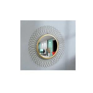 Miroir mural en fil métallique décoratif pour objet artisanal à faible coût miroir mural décoratif au design unique pour la maison et l'hôtel - Product Image 3