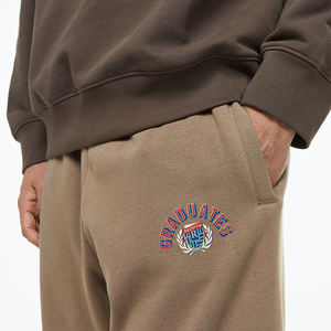 Venta al por mayor de dos piezas con capucha lisa y pantalones en blanco Conjuntos de ropa activa - Product Image 3