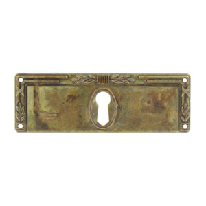 BOCCHETTA ANTICATA ART.30060 MM.97X33 OTTONE ANTICO - Product Image 1