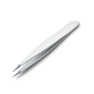 Precio al por mayor, pinzas de volumen y aislamiento de extensión de pestañas listas para enviar, pinzas de pestañas hechas a mano para uso profesional en salón - Product Image 6