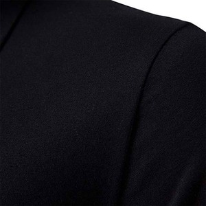 Polo en coton grande taille tendance pour hommes de haute qualité, confortable pour toutes les saisons, demi-fermeture éclair, respirant, design OEM - Product Image 4