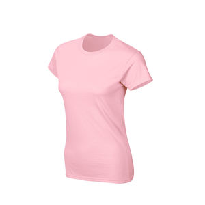 Camiseta de Mujer de Manga Corta 100% Algodón, Venta al Por Mayor 2026, Nueva Moda, Alta Calidad, Transpirable para Verano - Product Image 2
