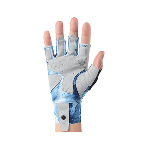 2025 High Quality Half-Finger Gym <b>Gloves</b> Breathable Comfortable For <b>Fishing</b> Hiking Workout With UV Protection on Sale - Product Image 2