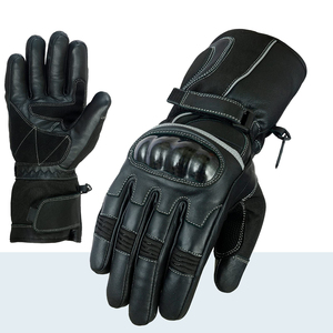 Protección para montar en moto Guantes de carreras Cuero de alta calidad para deportes de carreras al aire libre Guantes de motocicleta - Product Image 5