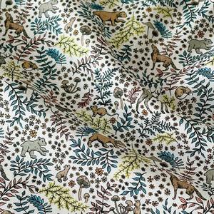 Tissu popeline uni 100% coton 40s pour chemise et robe - Product Image 2