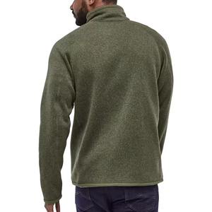 Nueva Colección de Ropa de Invierno para Hombre, Sudaderas de Forro Polar con Cierre de Cremallera de un Cuarto, Bordadas, 100% Poliéster/Algodón - Product Image 5