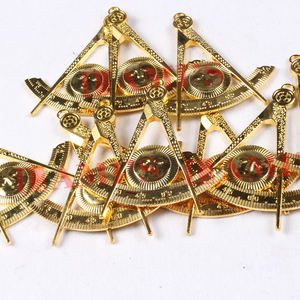 งานฝีมืออัญมณีจากคอเสื้อเข็มทิศรูปสี่เหลี่ยมขนมเปียกปูนและดวงอาทิตย์ที่กำหนดเอง - Product Image 5