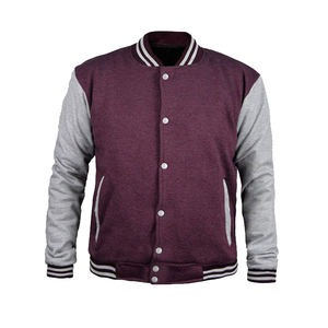 Veste de baseball universitaire de style unique à la mode grande taille vestes pour hommes patch vierge et veste de collage brodé 3D - Product Image 6