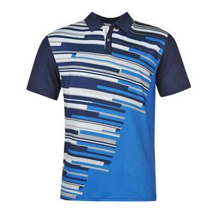 Logo personnalisé de haute qualité pour polos T-shirts de golf brodés en coton de soie en gros T-shirts polo en tissu tricoté solide - Product Image 6