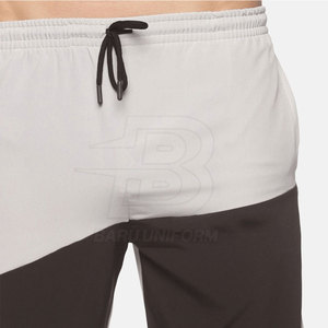 Pantalones cortos de jogging OEM para hombre de diseño personalizado al por mayor, pantalones cortos de algodón de cintura media con etiqueta privada para adultos, estilo informal sólido - Product Image 5