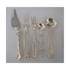 Decorative Vintage Stainless Steel Mirror Polish Silver Cutlery <b>Set</b> <b>Knife</b> <b>Fork</b> <b>Spoon</b> Luxury Back to School - Product Image 6