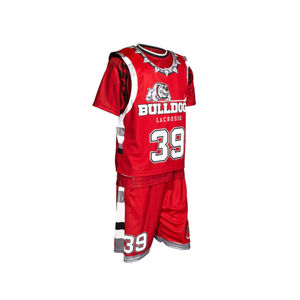 Ventes chaudes Uniformes de crosse de haute qualité Jeunes et hommes Dernier design Logo entièrement personnalisable Maillots et shorts de crosse - Product Image 2