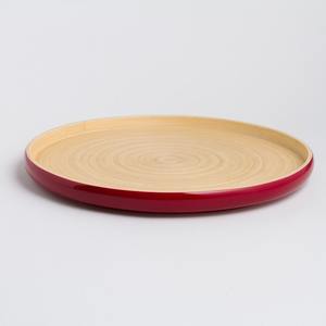 Bandejas rústicas de bambú en espiral para mesa de centro minimalista bebida y pastel catering bandeja hilada natural - Product Image 4