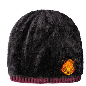 Custom Manufacturer Oversized <b>Men</b> Beanies Puff Printing Mohair <b>Hat</b> Customized Logo Embroidered Distressed <b>Winter</b> Beanie <b>Hats</b> - Product Image 5
