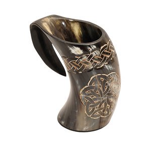 Tasse en céramique en corne de buffle personnalisable en gros, meilleure qualité, style Ins, décoration intérieure, mug à boire en corne naturelle de taille personnalisée - Product Image 1