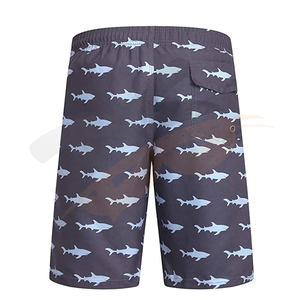 Pantalones cortos de playa para hombre a precio razonable para hombre con cintura elástica con cordón forro de malla suave y bolsillos - Product Image 2