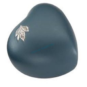 Estándar de la más alta calidad de color blanco en forma de corazón de metal humanos cenizas macetas de almacenamiento diseño admirable grandes funerales urnas de cremación - Product Image 5