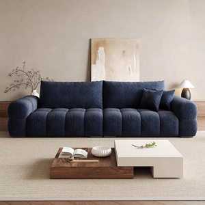 Sofá Multiusos Moderno y Lujoso Cloud Comfort, Estructura de Madera de Alerce Duradera, Construcción Reforzada con Resortes, para Sala de Estar - Product Image 2