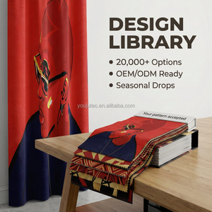 Cortinas Opacas con Estampado Personalizado de Retrato de <span class=keywords><strong>Cantante</strong></span>, Aislantes de Luz, Estilo Europeo/Americano, Multiusos para Oficina y Hogar - Product Image 3