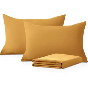 Premium Quality 2023 Latest Design Poly Cotton Pillow Covers Luxury 2Pack Housewife Bed Pillows Cover Cases ODM