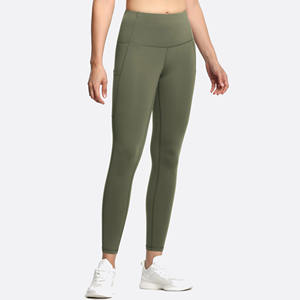 Leggings pour femmes à taille élastique fabriqués par des professionnels, leggings de yoga de haute qualité, dernier design, leggings personnalisés pour femmes - Product Image 3