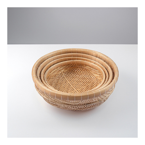Cuencos de ratán de bambú natural de Vietnam-TB2012 - Product Image 1